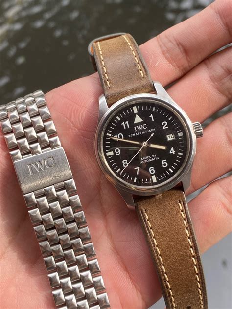 iwc mark xv replacement strap|[IWC] Mark XV on bracelet. : r/Watches .